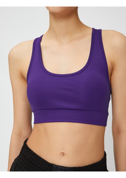 Basic Sporcu Sütyeni Halter Yaka