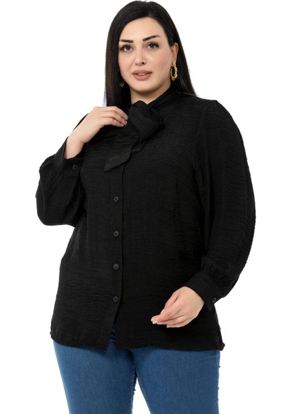 Büyük Beden Siyah Gömlek fiyatları