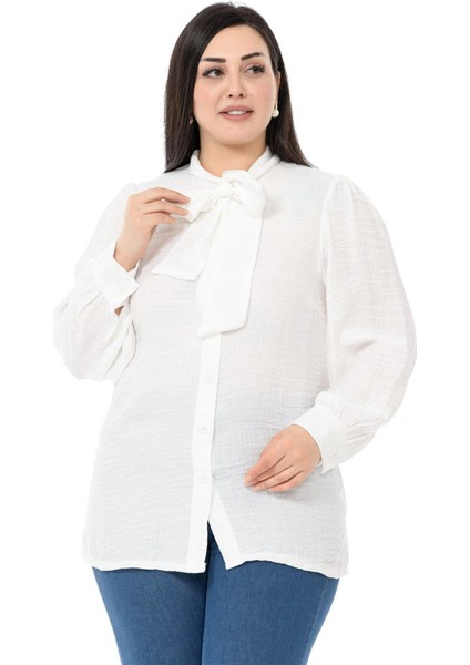 Büyük Beden Beyaz Gömlek fiyatları