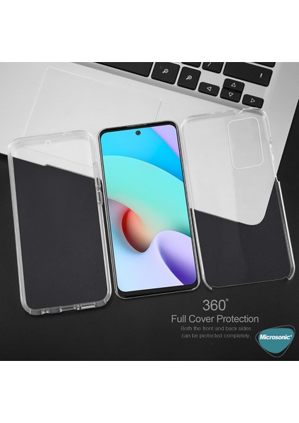 Xiaomi Redmi 10 2022 6 Tarafı Tam Full Koruma 360 Clear Soft Şeffaf Kılıf fiyatları