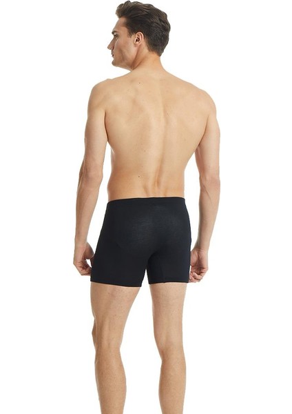 Erkek Siyah Silver Boxer 9313