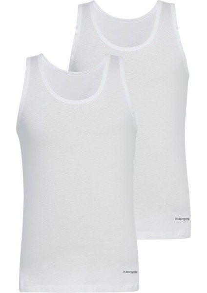 Loose Fit 2'li Beyaz Atlet 9225