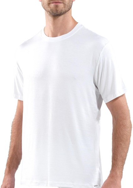 Silver Kısa Kol Beyaz T-Shirt 9306