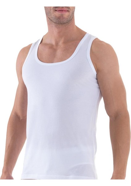 Erkek Beyaz Atlet Aura 9504