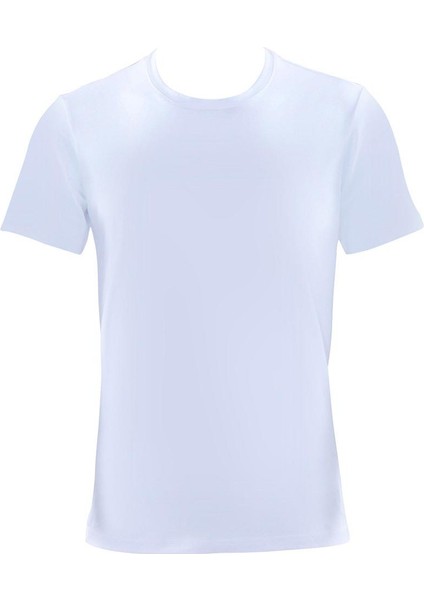 Erkek Aura Beyaz Kısa Kol T-Shirt 9506 fiyatları