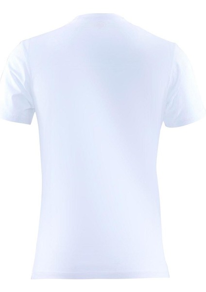 Erkek Aura Beyaz Kısa Kol T-Shirt 9506 modelleri