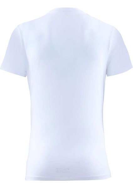 Erkek Aura Beyaz Kısa Kol V Yaka T-Shirt 9508 modelleri