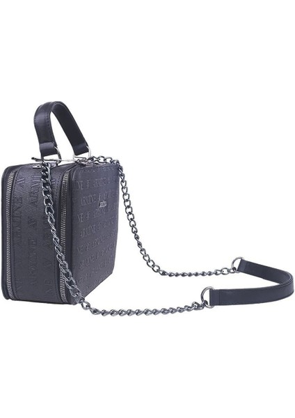 Çaça Armine Siyah Zincirli Omuz Çantası fiyatları