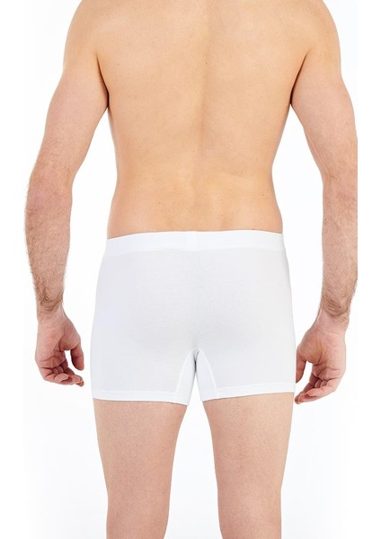 Erkek Beyaz 2'li Pamuklu Boxer 9616 fiyatları