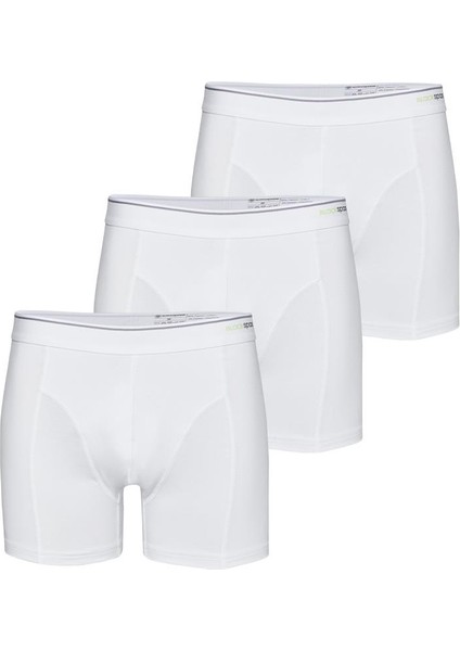 Tender Cotton 3'lü Beyaz Boxer 9673 - 950