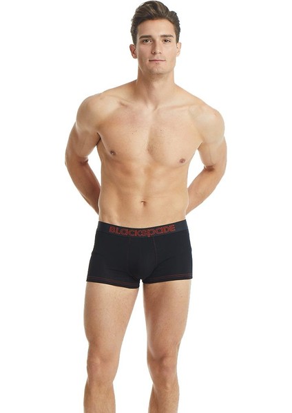 Erkek Siyah Spor Boxer 9758