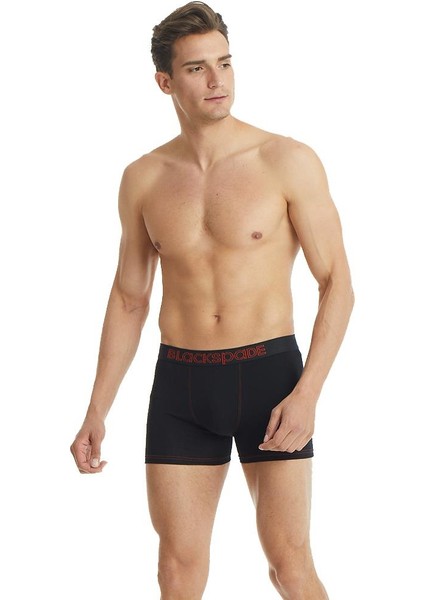 Erkek Siyah Spor Boxer 9759