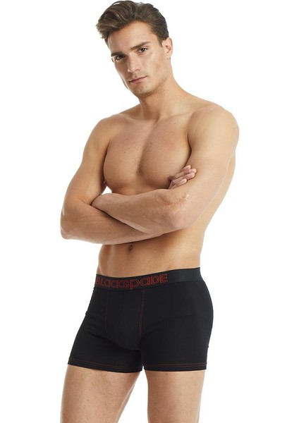 Erkek Siyah Spor Boxer 9759
