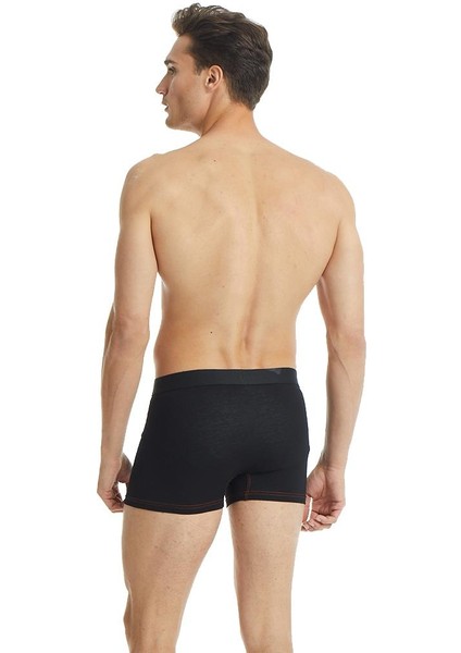 Erkek Siyah Spor Boxer 9759