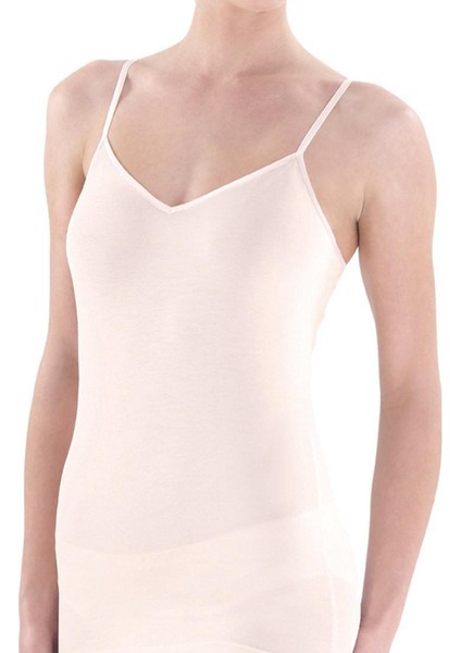 Kadın Krem Atlet Aura Satin 1403