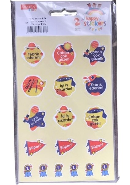 Etiket TNX-110 Ödül Etiketi 36 Lı