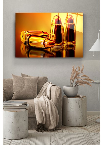 Mermiler Cam Tablo, Dekoratif Cam Tablo modelleri