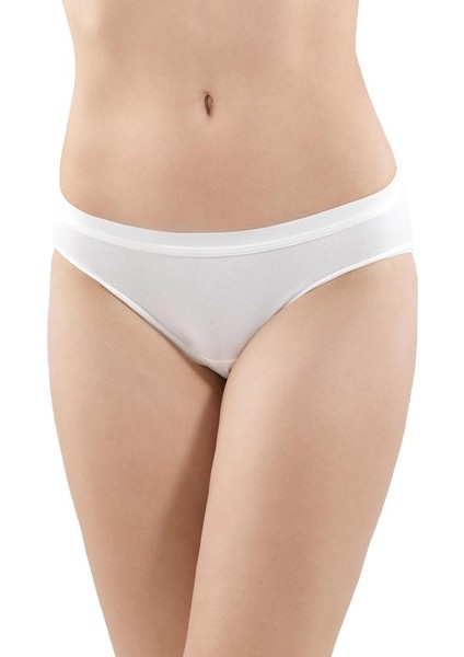 Kadın Krem Slip Külot Essential 1305