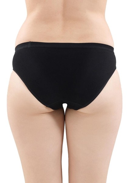 Kadın Siyah Slip Külot 3'lü Paket Essential 1575 fırsatları