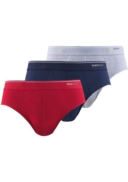 Erkek Slip 3'lü Paket 9672