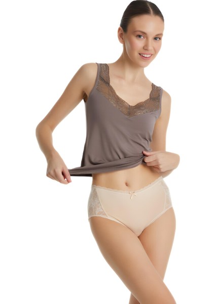 Kadın Ten Slip Külot 1773