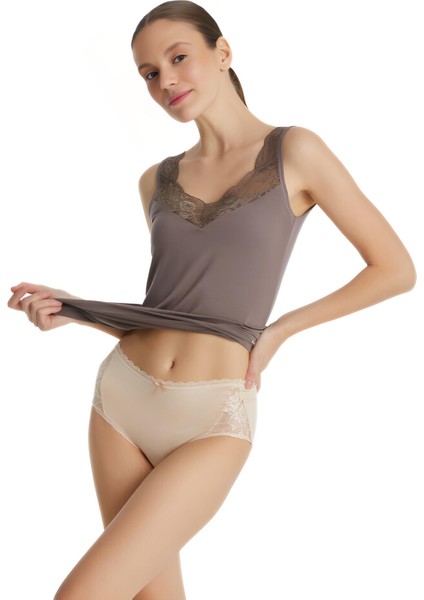 Kadın Ten Slip Külot 1773