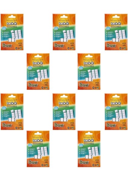 Tack-It Hamur Yapıştırıcı Beyaz 10 Adet