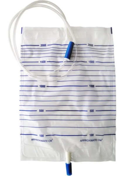 Musluklu İdrar Torbası 2000 ml 20'li Paket