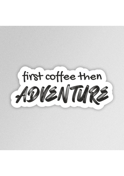 Adventure Outdoor Camping Karavan Sticker Etiket