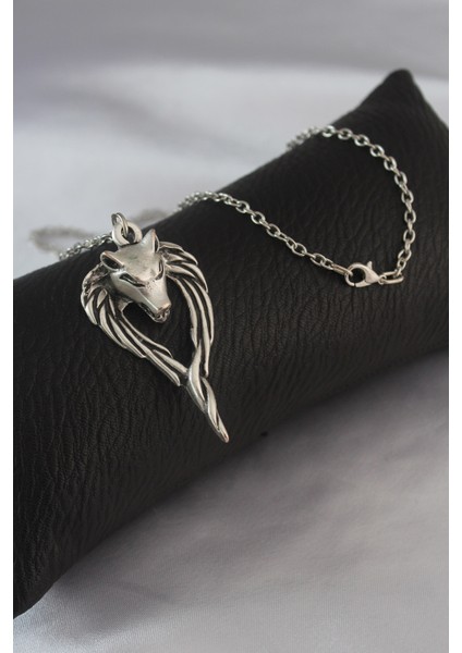 Gümüş Renk Anubis Model Erkek Kolye