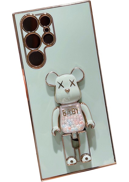 Xiaomi Redmi Note 8 Uyumlu Kılıf Baby Gizli Standlı Silikon Tutuculu Katlanabilir Lazer Tpu