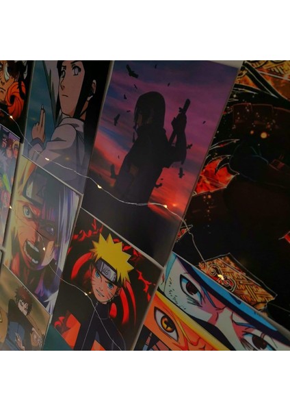 Anime Naturo Tasarım Duvar Kağıdı Poster Set 15