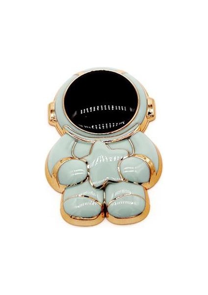 Oppo A54 CPH2239 Uyumlu Kılıf Astronot Gizli Standlı Silikon Tutuculu Katlanabilir Lazer Tpu indirimleri