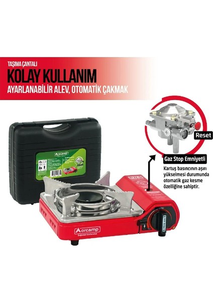 Mini Çantalı Kamp Ocağı