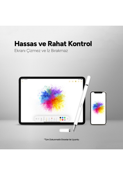Touchpen S 2si1 Arada Dokunmatik Ekran Kalemi