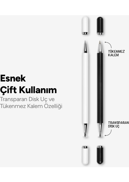 Touchpen S 2si1 Arada Dokunmatik Ekran Kalemi