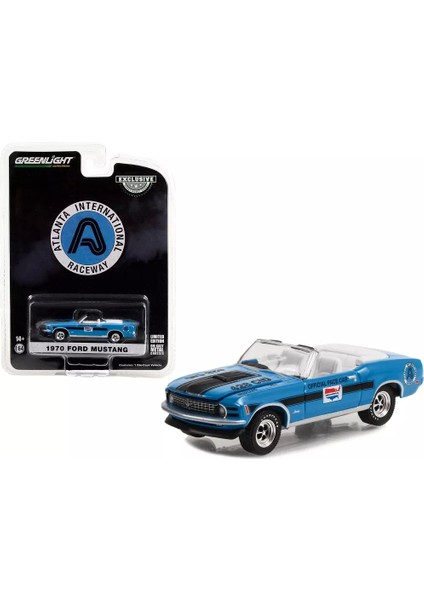 1:64 1970 Ford Mustang Mach 1 428 Cobra Jet Convertiblev 30363