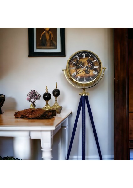 Gold Metal Ofis Salon Otel Ayaklı Seyyar Saat B20 fiyatları