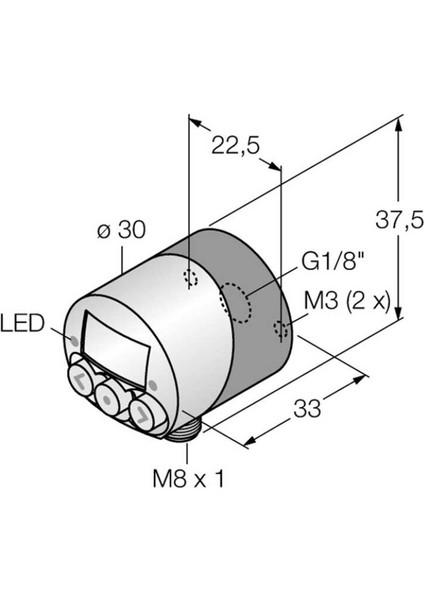6833010 PK010R-N12AL-2UP8X-V1141 Basınç Sensörü