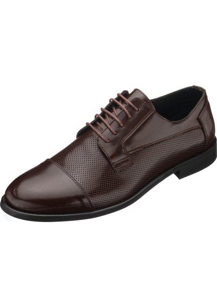 NV1088 Kahve Açma Deri Büyük Numara Erkek Ayakkabı Rahat Geniş Kalıp fiyatları