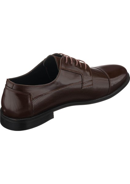 NV1088 Kahve Açma Deri Büyük Numara Erkek Ayakkabı Rahat Geniş Kalıp fırsatları
