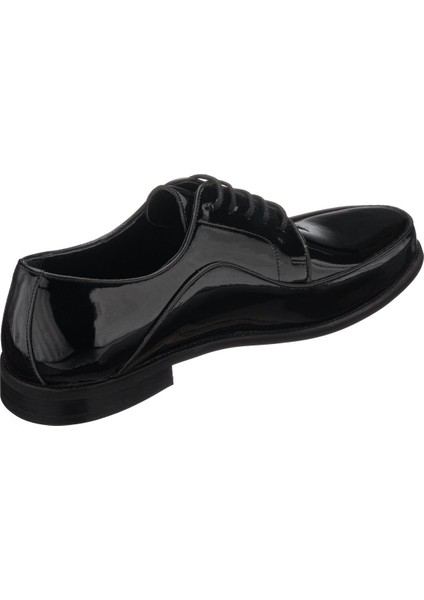 NV2126 Siyah Rugan Dana Derisi Rahat Geniş Kalıp Klasık Ayakkabı indirimleri