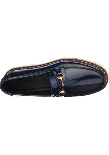 SNM1910 Lacivert Açma Deri Eva Rahat Hafif Taban Giydirimi Rahat Geniş Kalıp Özel Seri El Işçiliği indirimleri