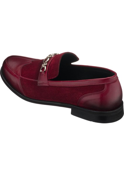 TR1071 Bordo Deri Özel Seri El Işçiliği Rahat Şık Tasarım Premium Serisi fırsatları