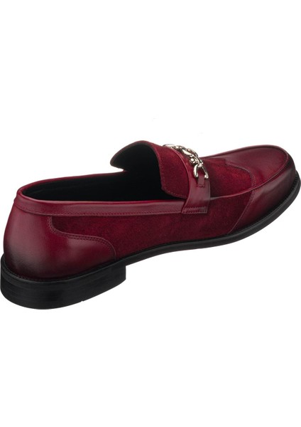 TR1071 Bordo Deri Özel Seri El Işçiliği Rahat Şık Tasarım Premium Serisi indirimleri