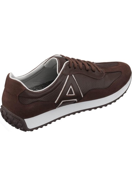 GG18 Kahve Nubuk Deri Erkek Deri Spor Ayakkabı Özel Seri.. Termo Taban ve Rahat Geniş Kalıp fırsatları