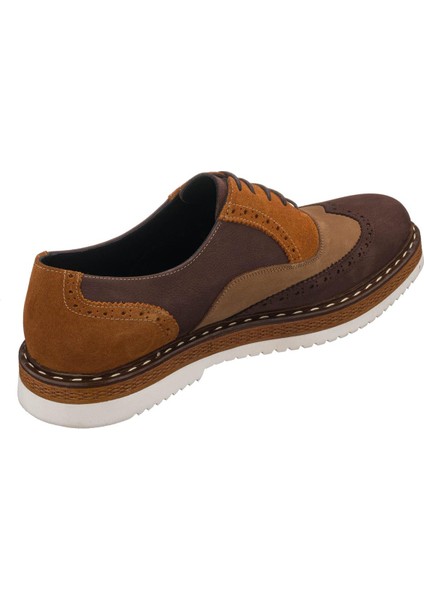 ALP23 Kahve Nubuk & Kum Nubuk Deri Hafif Rahat Eva Taban Rahat Geniş Kalıp Premium Serisi fırsatları