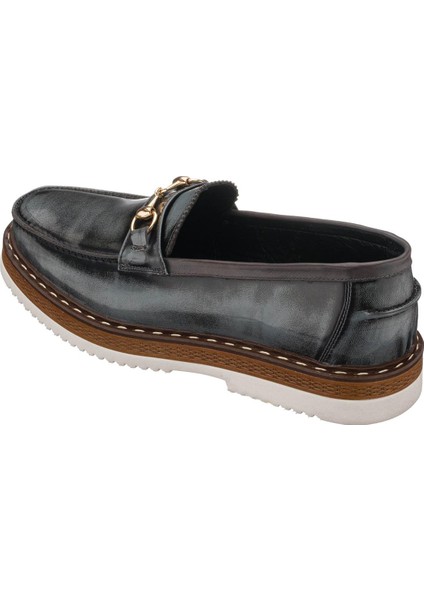 SNM1910 Gri Açma Deri Eva Rahat Hafif Taban Giydirimi Rahat Geniş Kalıp Özel Seri El Işçiliği fırsatları