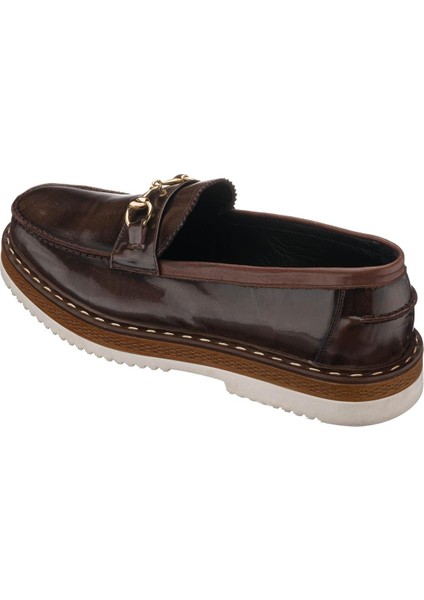 SNM1910 Kahve Açma Deri Eva Rahat Hafif Taban Giydirimi Rahat Geniş Kalıp Özel Seri El Işçiliği modelleri