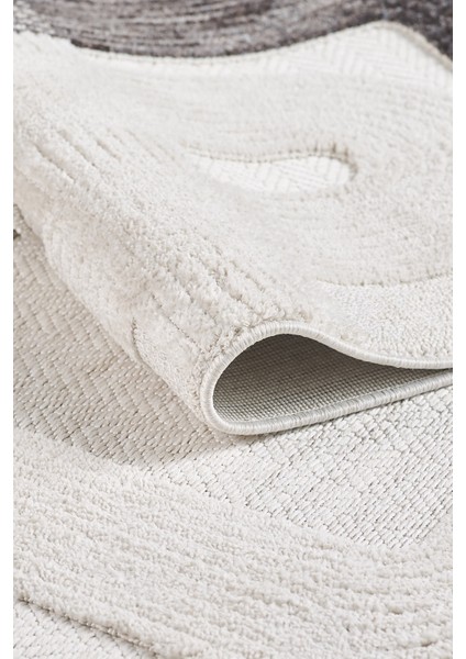 Ibiza - Berta Geometrik Toz Vermeyen Iskandinav Desen Saçaklı Halı fırsatları